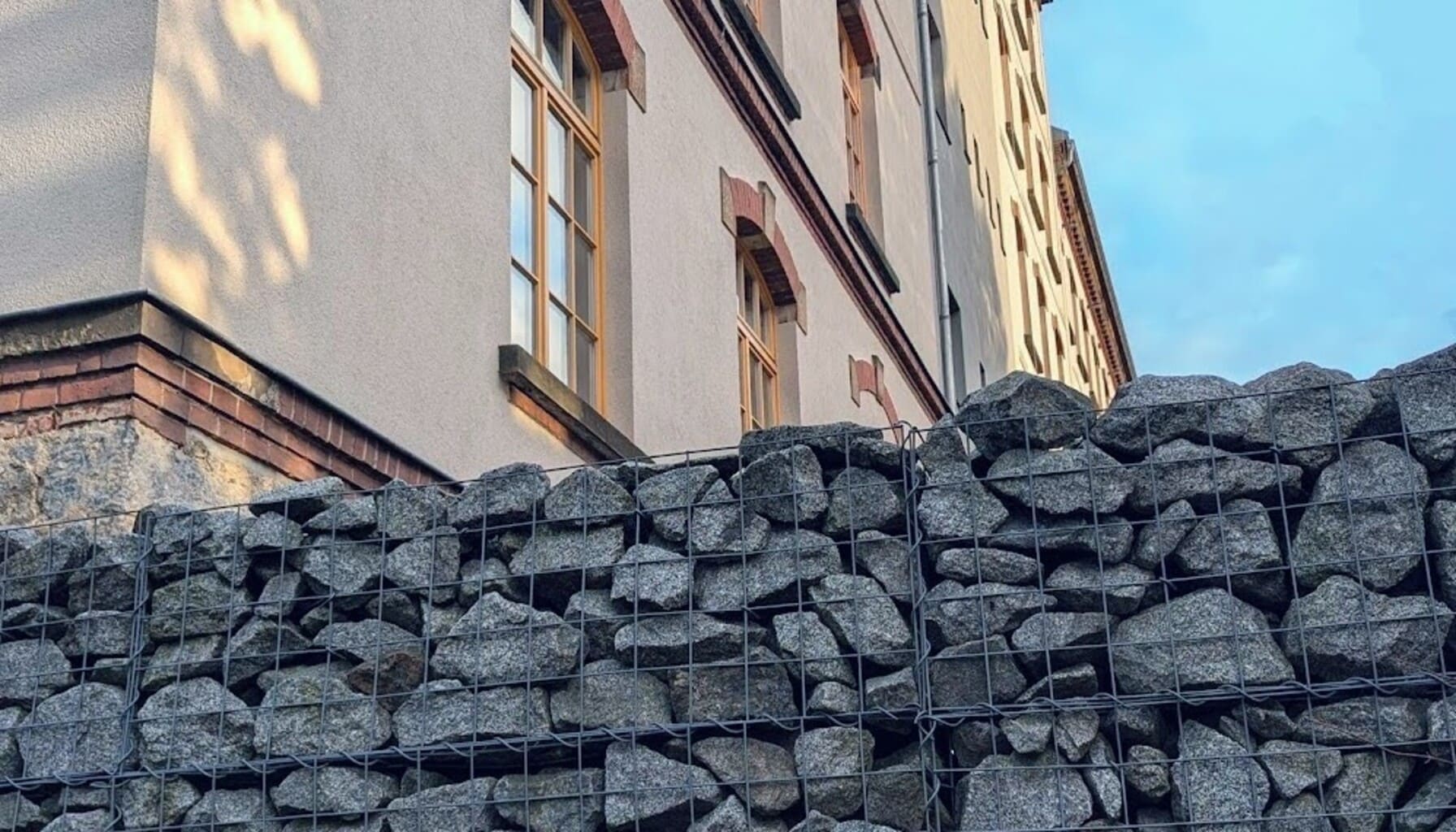 Natursteinverlegung Beispiel